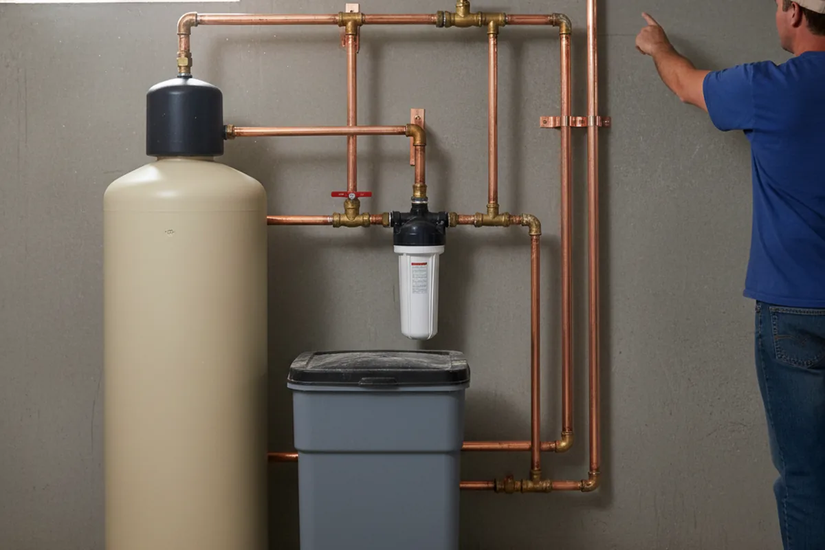 Whole-house water treatment system installed in Buena